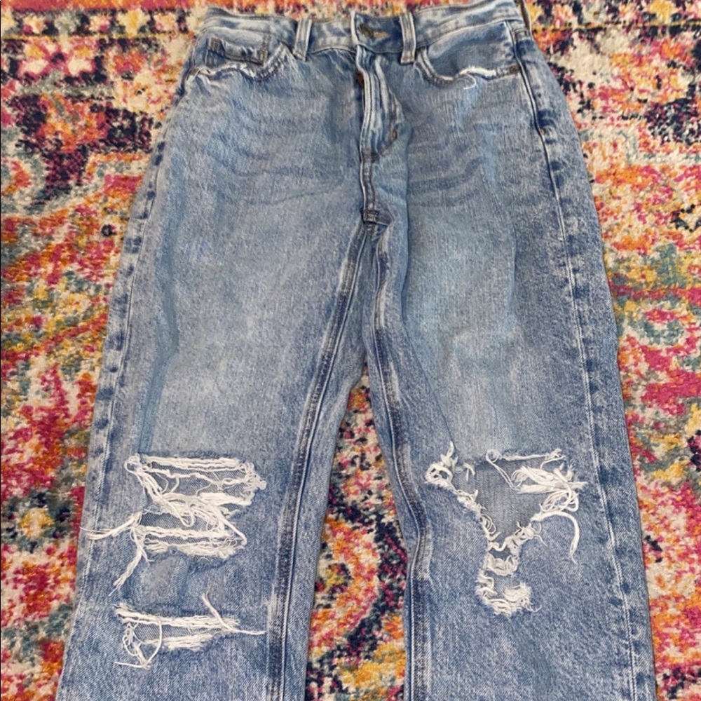 Ripped American eagle jeans